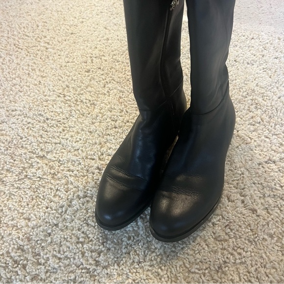 Jimmy Choo black leather riding boots - Picture 9 of 14